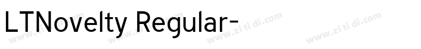 LTNovelty Regular字体转换